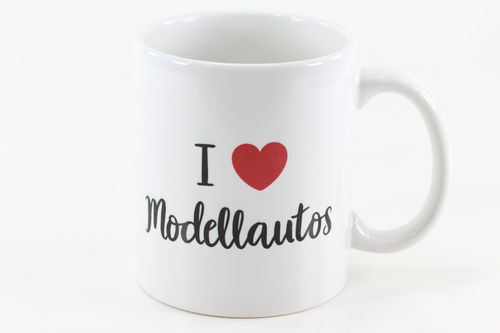 Coffee Mug 'I love Modellautos' 300 ml