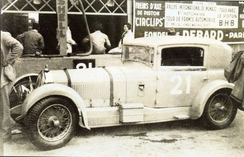1933 Alfa Romeo 6C 1750 # 21 Le Mans